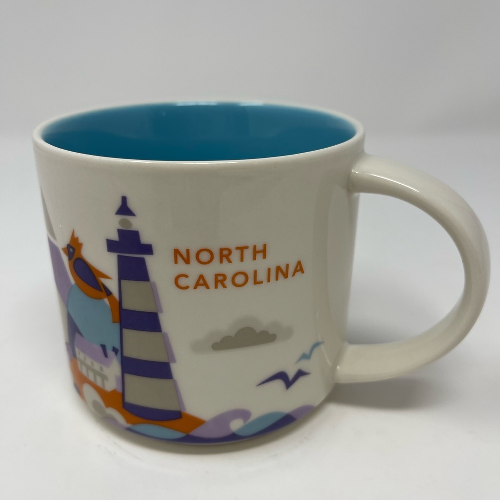 STARBUCKS: North Carolina 'You Are Here' Collectible Coffee Mug, 2017